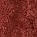 Marshmallow Fleece Zip Up Hoodie in Madder Brown - swatch