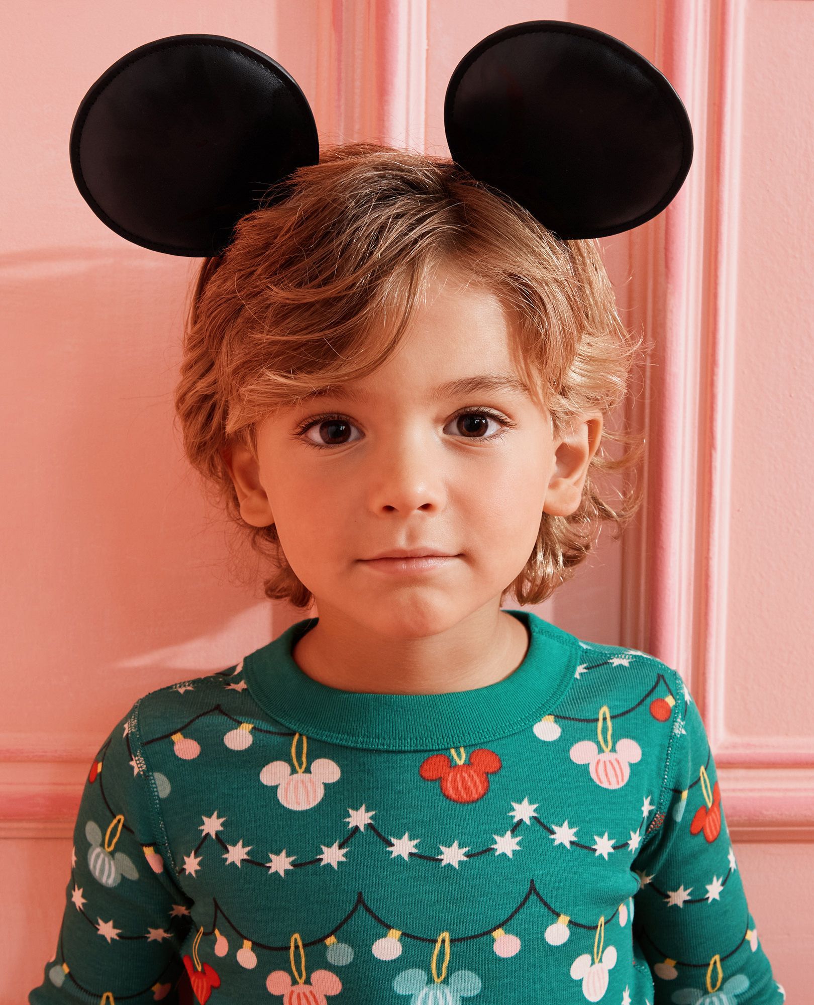 Disney Mickey Mouse Holiday HannaJams™ Pajama Set in Mickey Garland - main