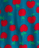 Long John Pajamas In Organic Cotton in Apple - main