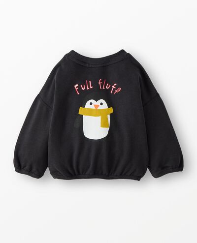 Holiday French Terry Graphic Sweatshirt in Full Fluff - main