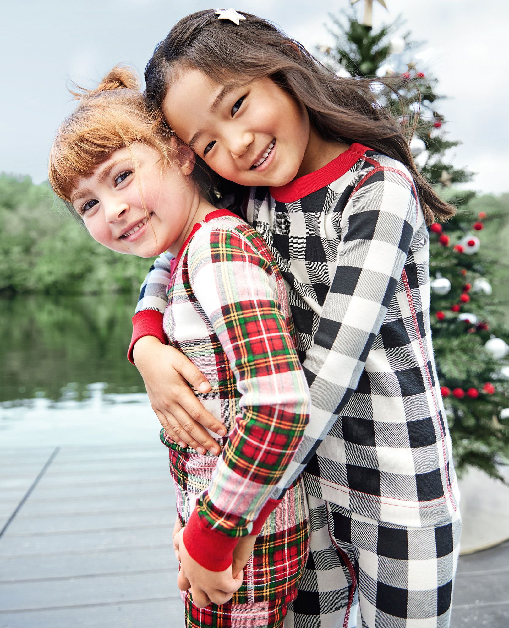Christmas pyjamas top for printing