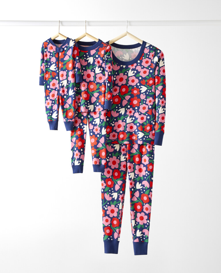 Rosey Posey Matching Mommy & Me Pajamas