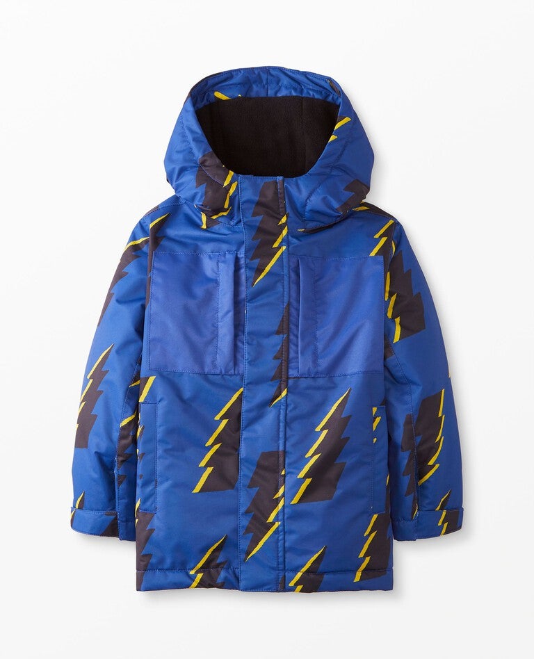 Print Snow Jacket in Lightning Bolt - main