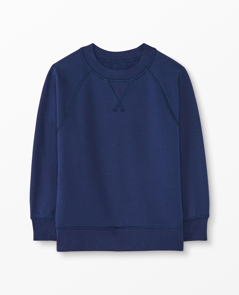 Bright Basics Sweatshirt in Navy Blue - main