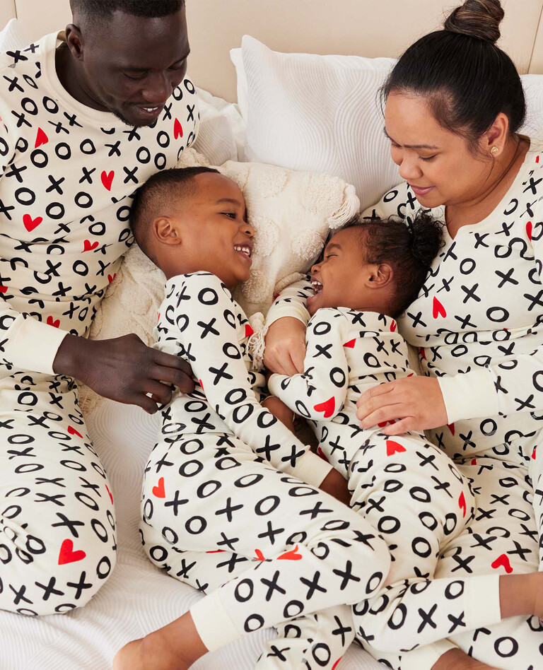 Hugs and Hearts Matching Family Pajamas in  - main