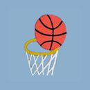 HannaJams™ Pajama Set in Slam Dunk on Blue - swatch