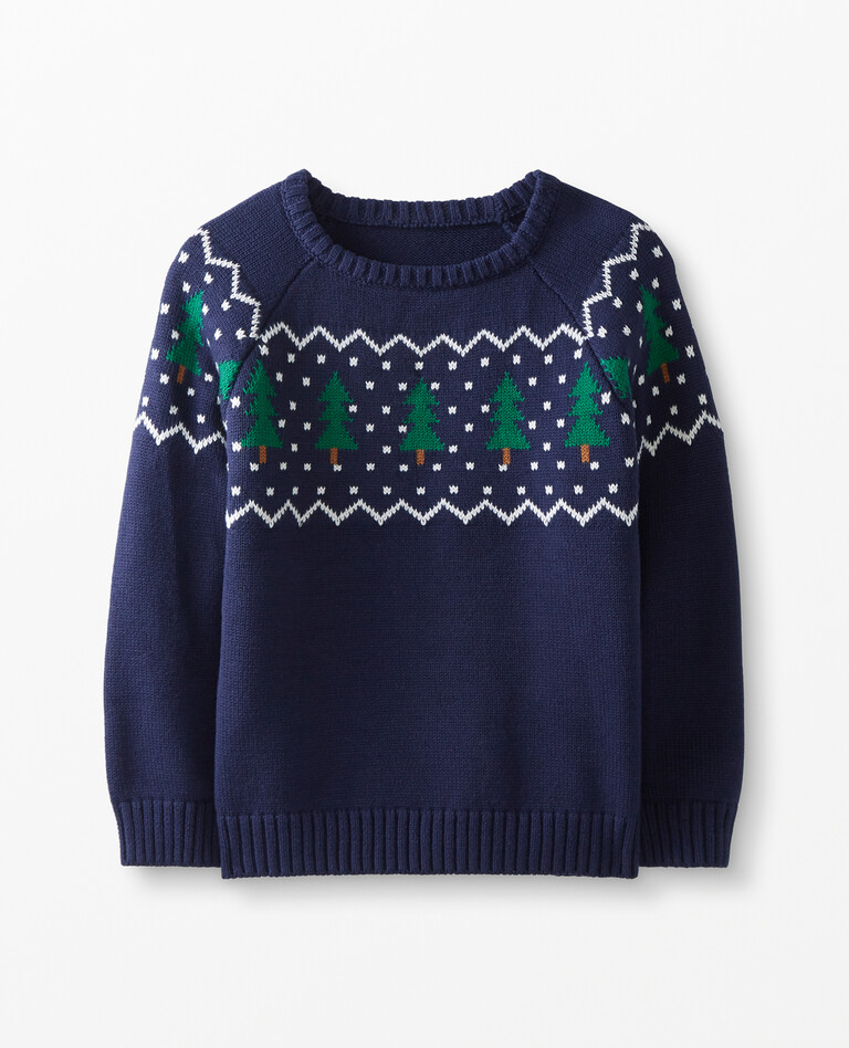 Holiday Sweater in Navy - main