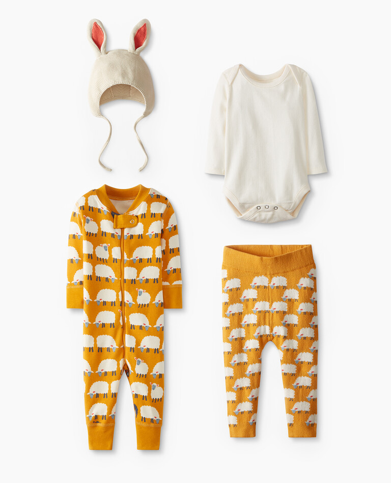 Counting Sheep Baby Bundle Outfit in  - main