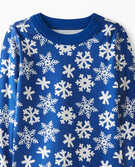 Long John Pajamas In Organic Cotton in Let It Snow - main