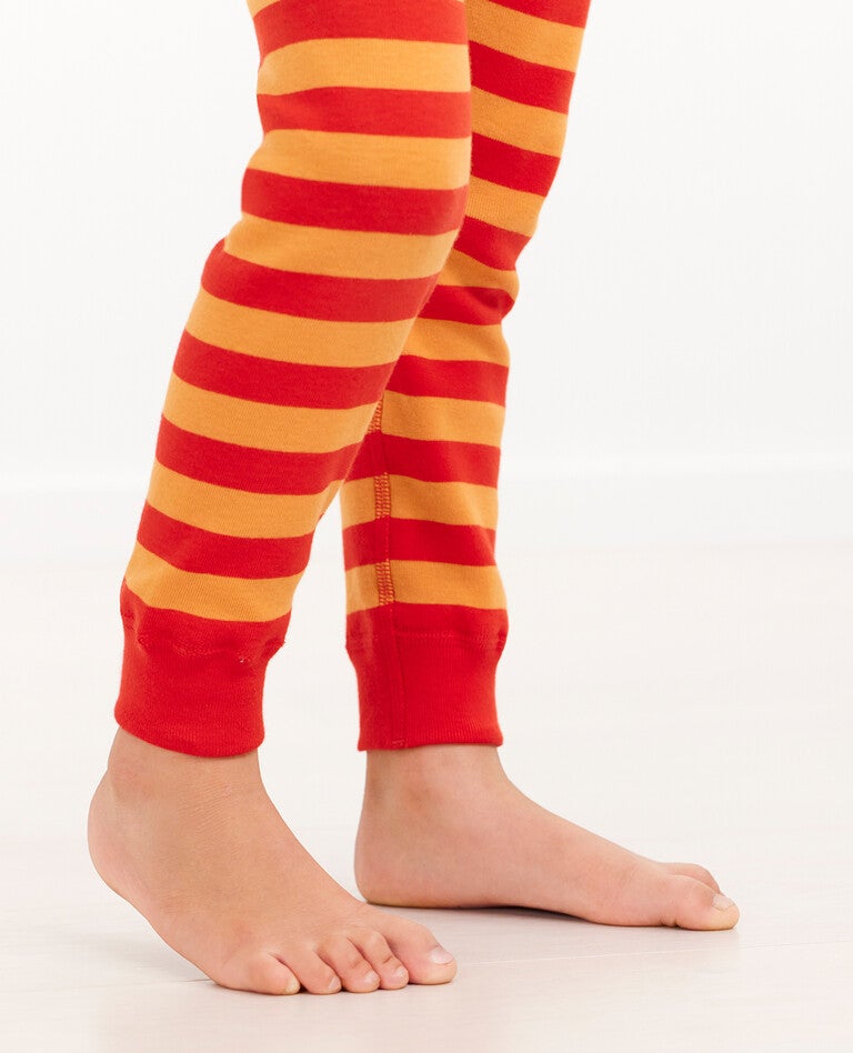 Kids Sesame Street Long John Pajama Set in Elmo - main