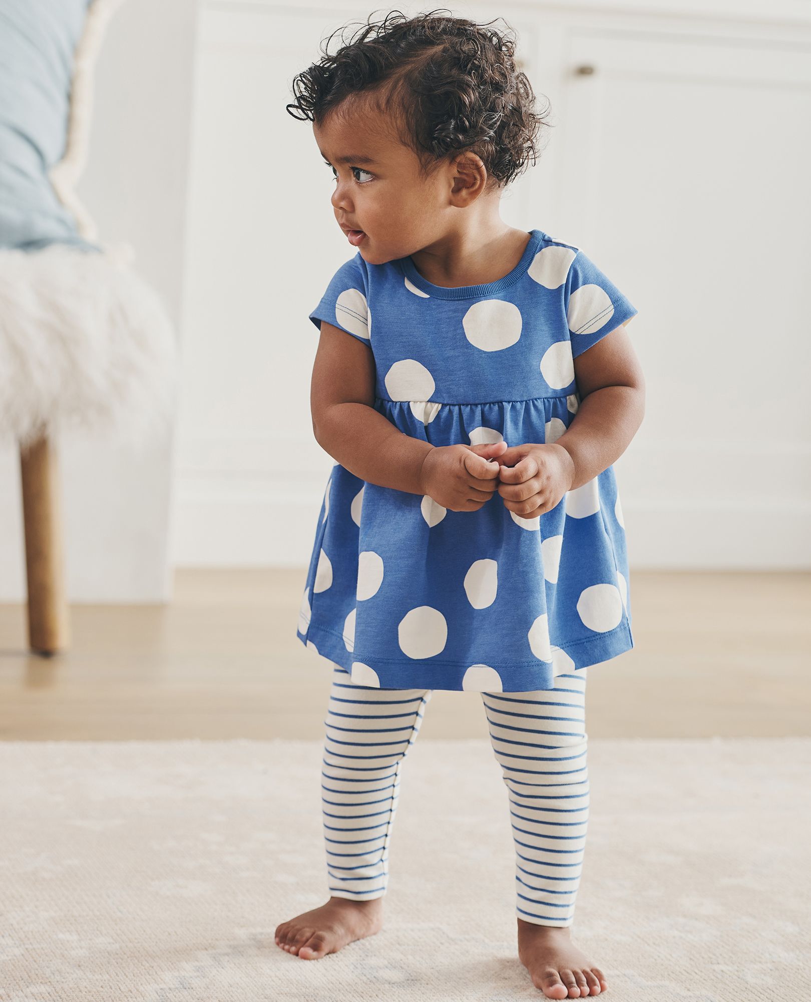 Polka dot cheap baby leggings