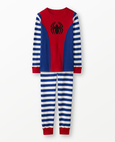 Marvel Spider-Man HannaJams™ Pajama Set in Deep Blue Sea/Hanna Red - main