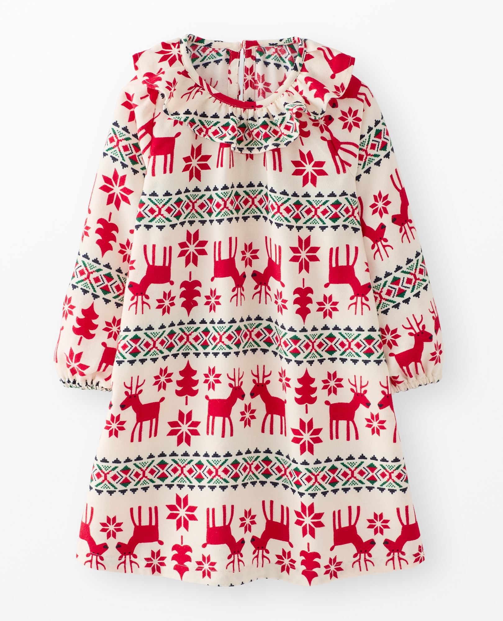 Holiday Flannel Nightgown in Dear Deer - main