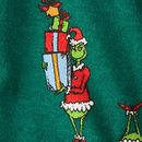 Dr. Seuss Grinch HannaJams™ Sleeper in Grinch Presents on Green - swatch