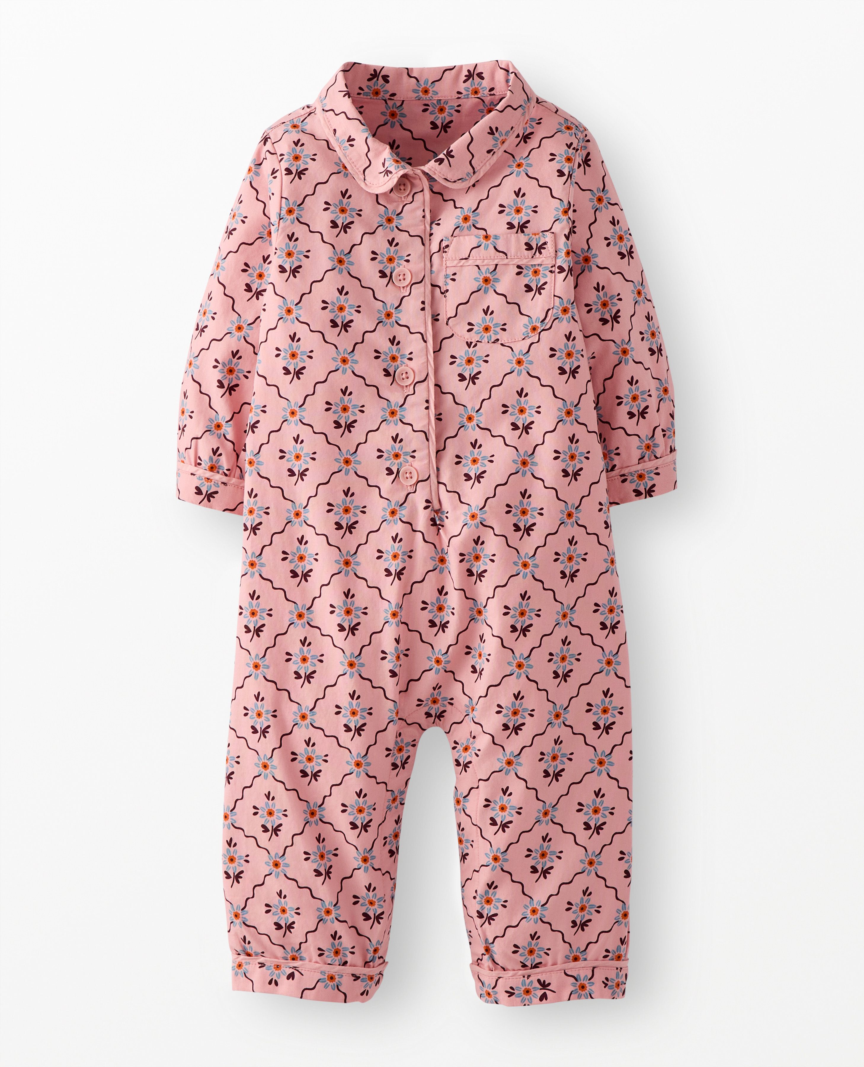 Poplin Sleeper in Floral Decor - main