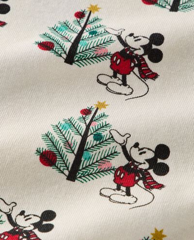 Disney Mickey Mouse Holiday HannaJams™ Pajama Set in Christmas Mickey on Ecru - main