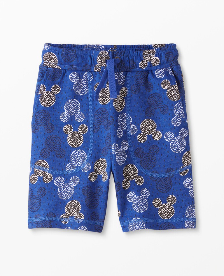 Disney Mickey Mouse French Terry Vacation Shorts in Mickey Mouse Blue - main