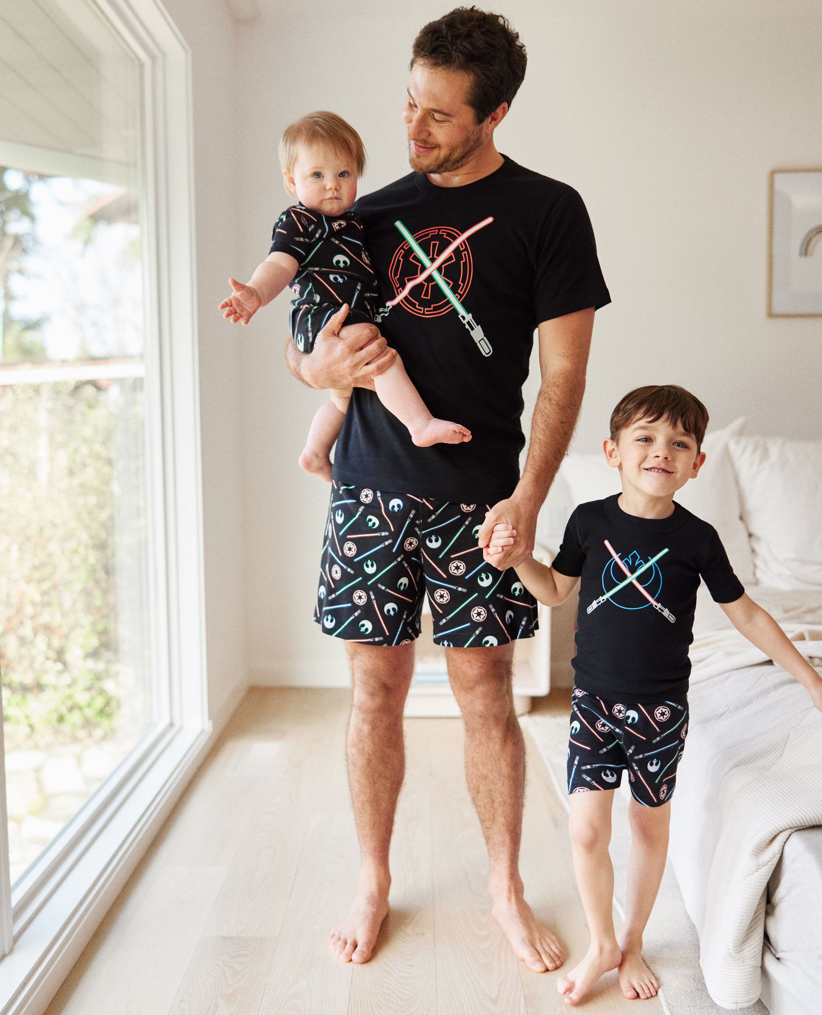 STAR WARS Return of the Jedi Adult Unisex Short John Pajama Set