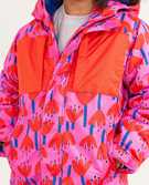Print Snow Jacket in Sunset Tulip - main