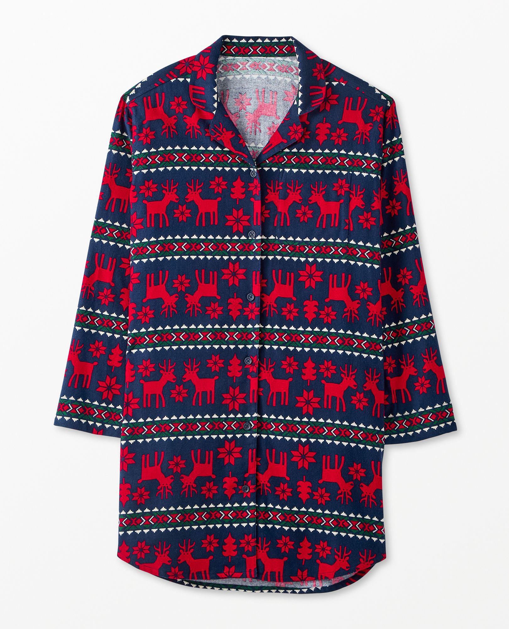 Women s Holiday Flannel Nightshirt