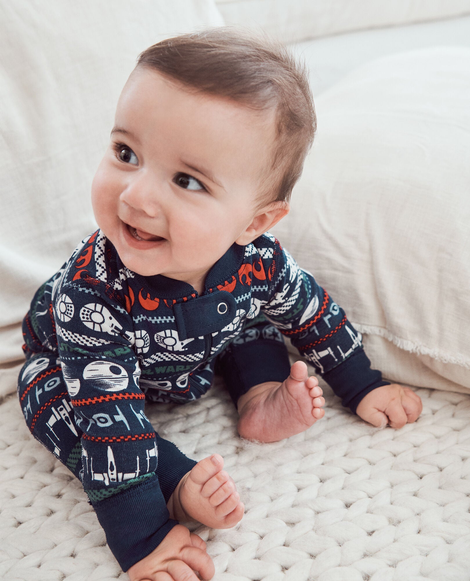 Fair isle baby pajamas clearance