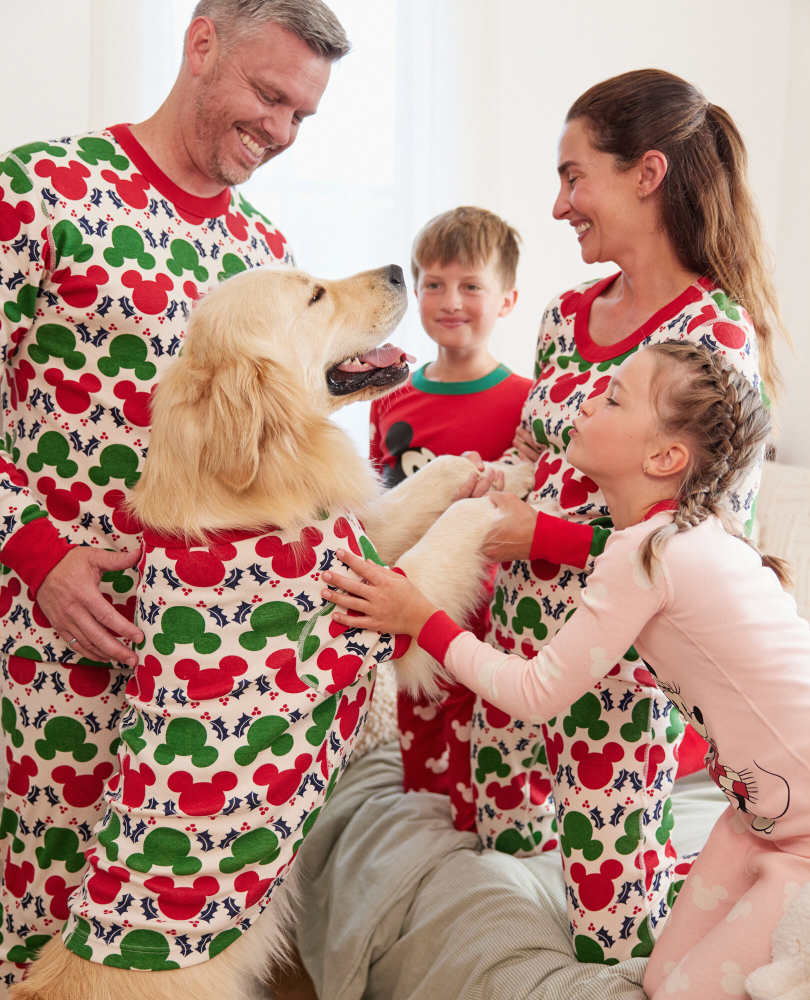 Mickey Mouse Garland Matching Family Pajamas | Hanna Andersson