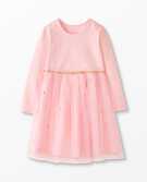Shimmer Star Dress In Soft Tulle in Rose Blossom - main
