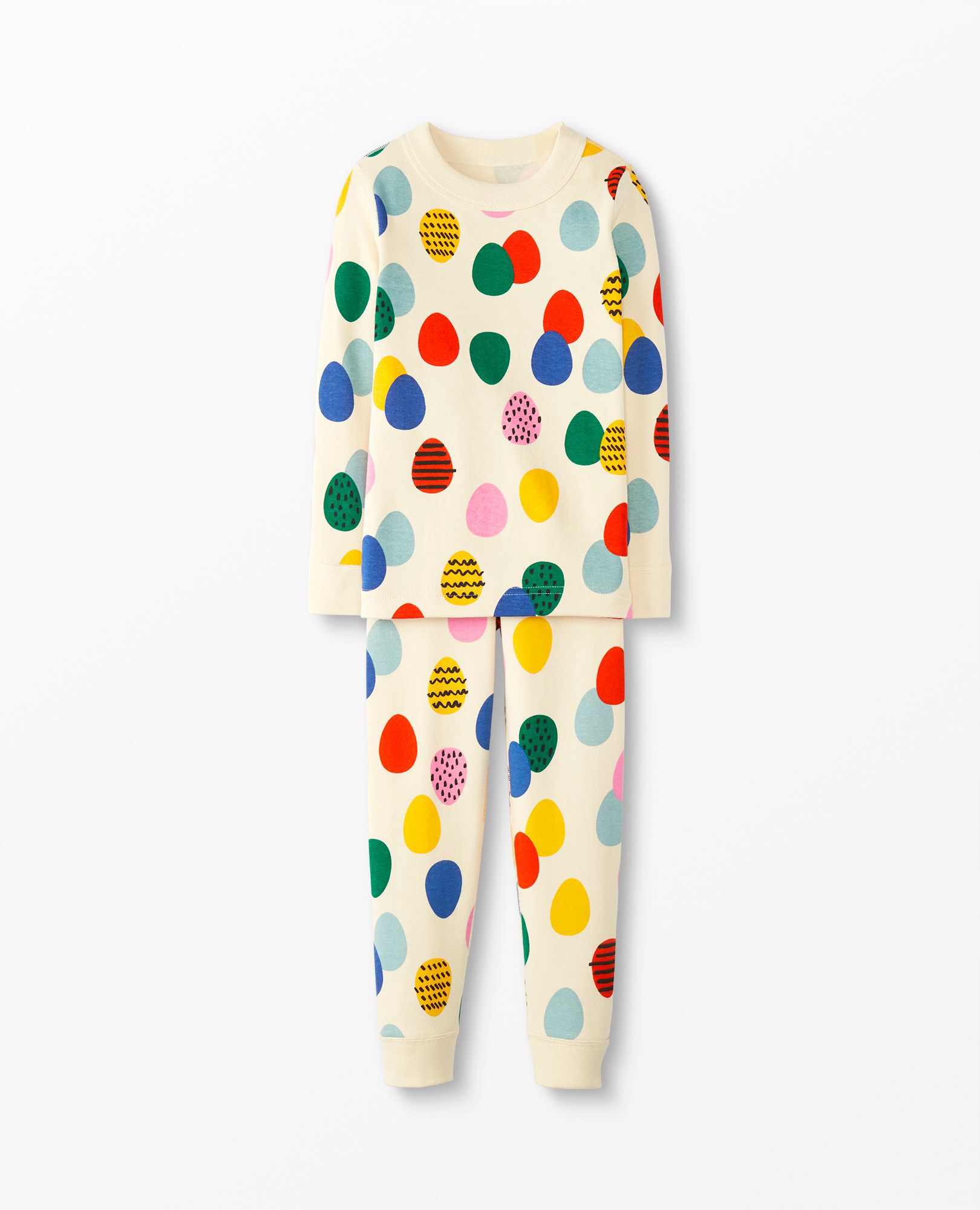 Easter Print Long John Pajama Set Hanna Andersson Hanna Me Downs