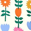 Baby Long Sleeve Skater Dress & Leggings Set in Multi Tulip - swatch