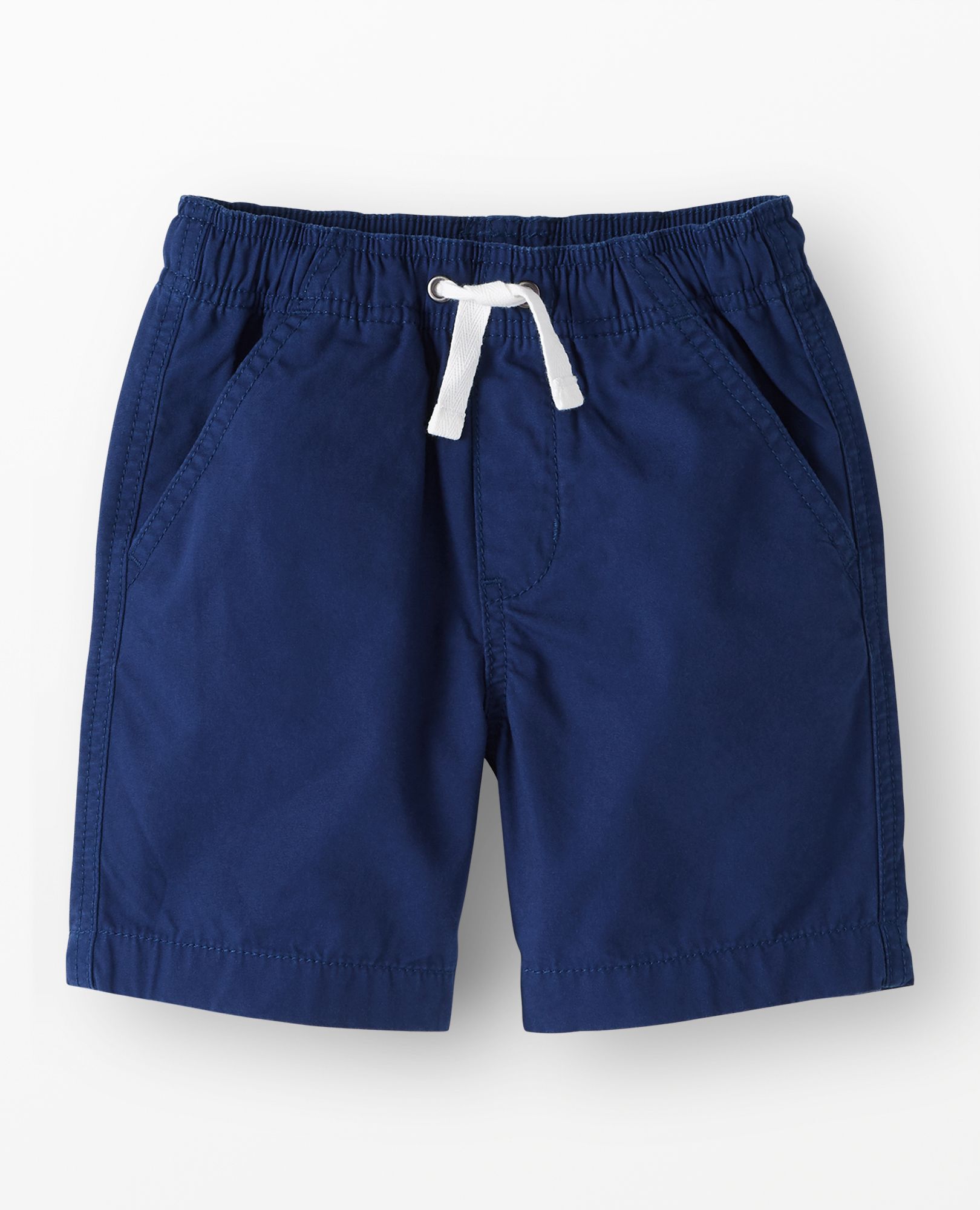 Canvas Shorts in Navy Blue - main