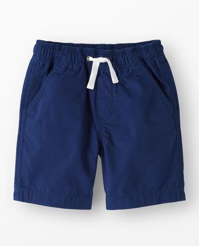 Canvas Shorts in Navy Blue - main