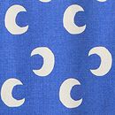 HannaJams™ Pajama Set in Crescent Moon on French Blue - swatch