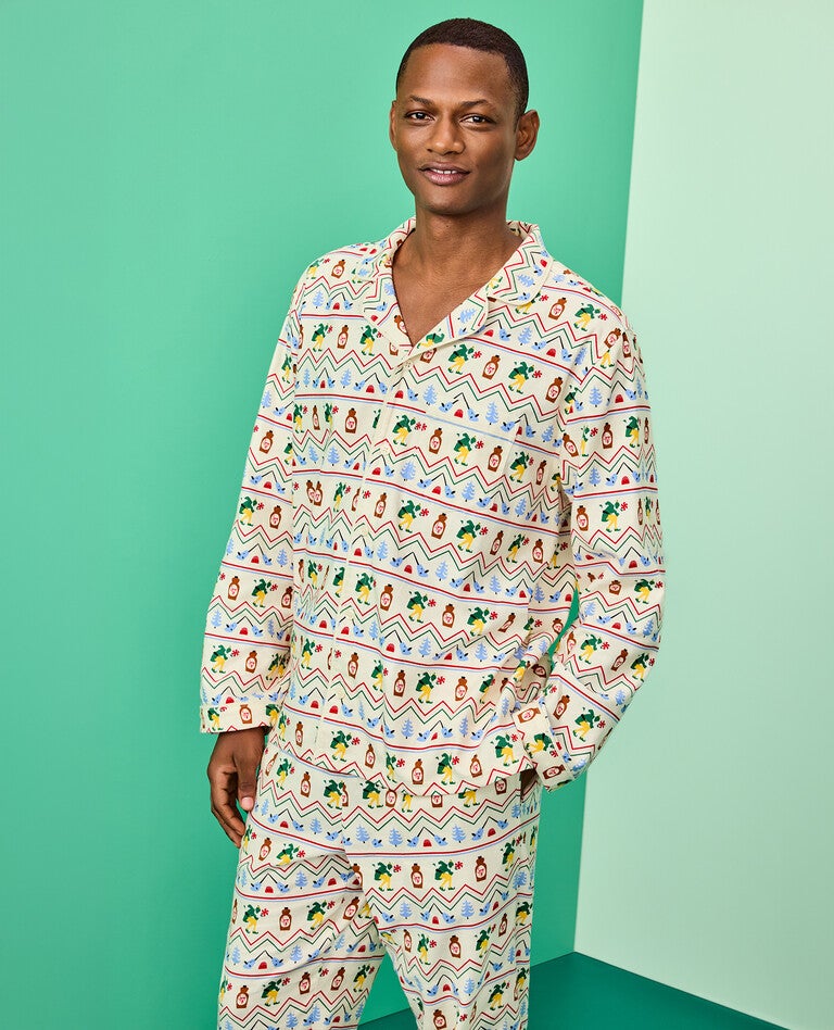 Elf&trade; Fair Isle Matching Family Pajamas in  - main