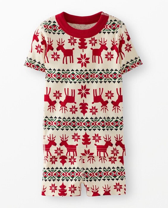 Toddler Holiday HannaJams™ Pajama Set in Dear Deer - 100% Organic Combed Cotton - Size 18-24 mos by Hanna Andersson
