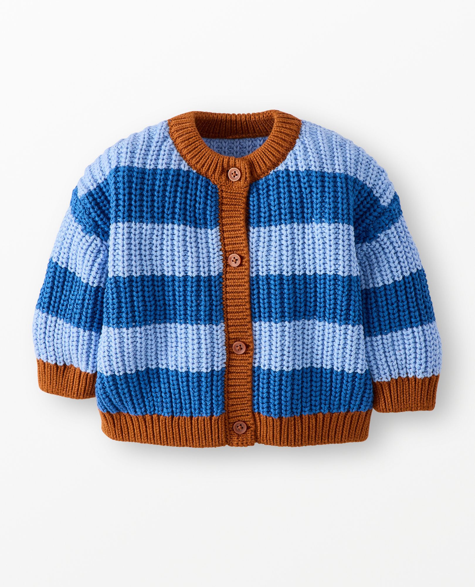 Baby Striped Cardigan | Hanna Andersson