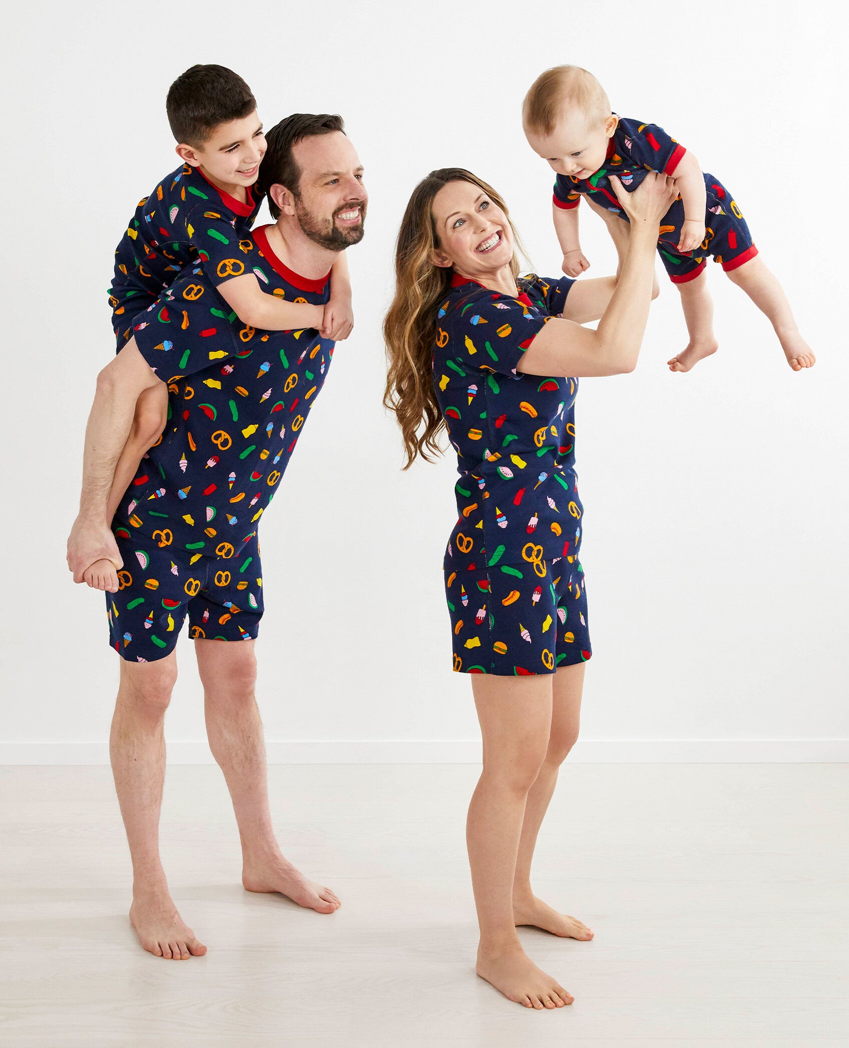 Adult 4th of July Short John Pajamas In Organic Cotton | Hanna Andersson