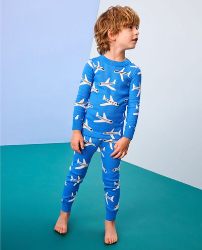 HannaJams™ Pajama Set in Take Flight on Bluest Sky - main