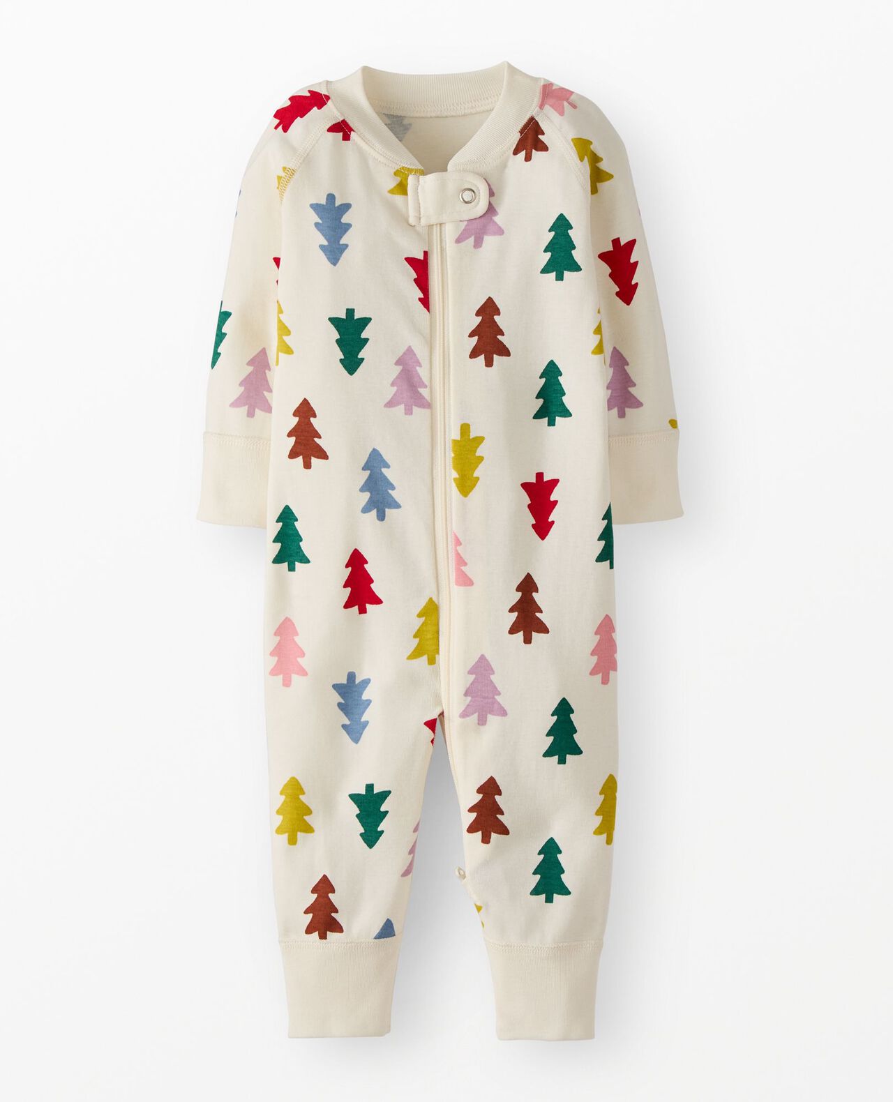 Holiday HannaJams⢠Sleeper in Festive Forest on Ecru - main