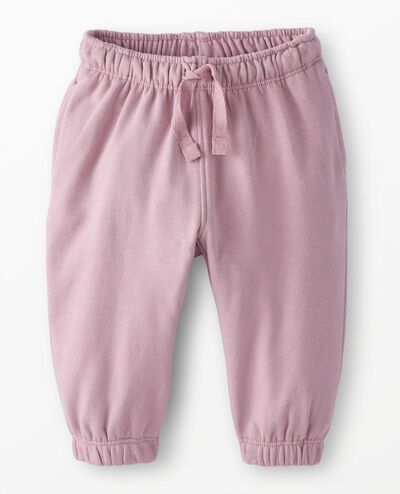 Baby Oversized French Terry Sweatpants in Cosmic Purple - main