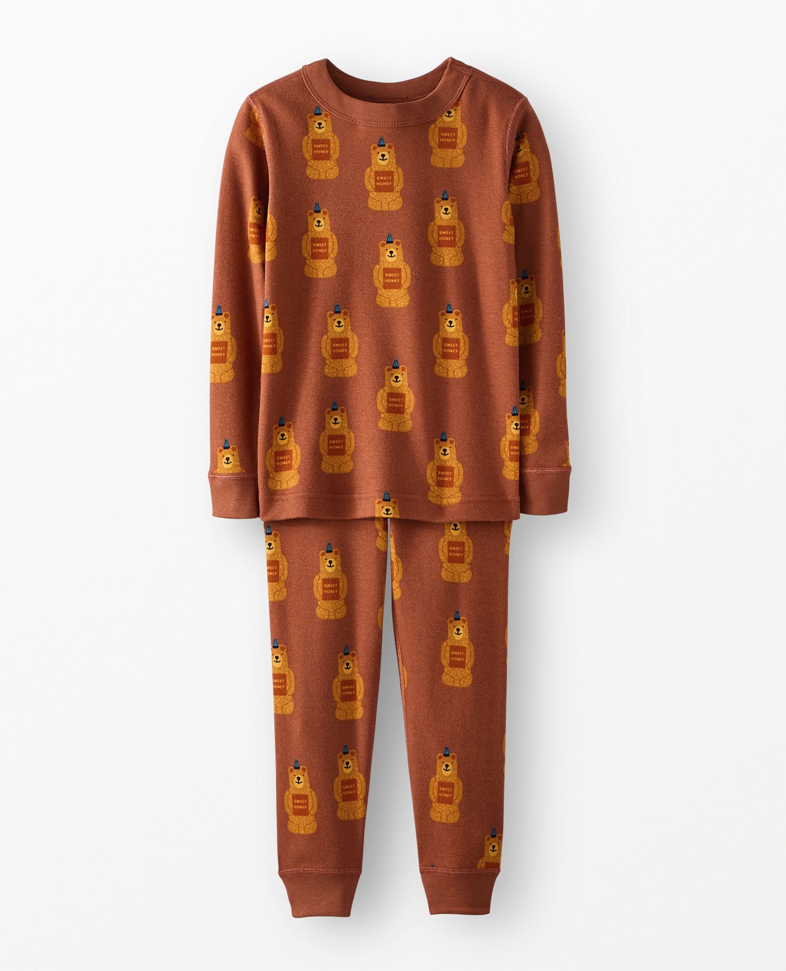 Oeuf HannaJams™ Pajama Set in Honey Bears - main