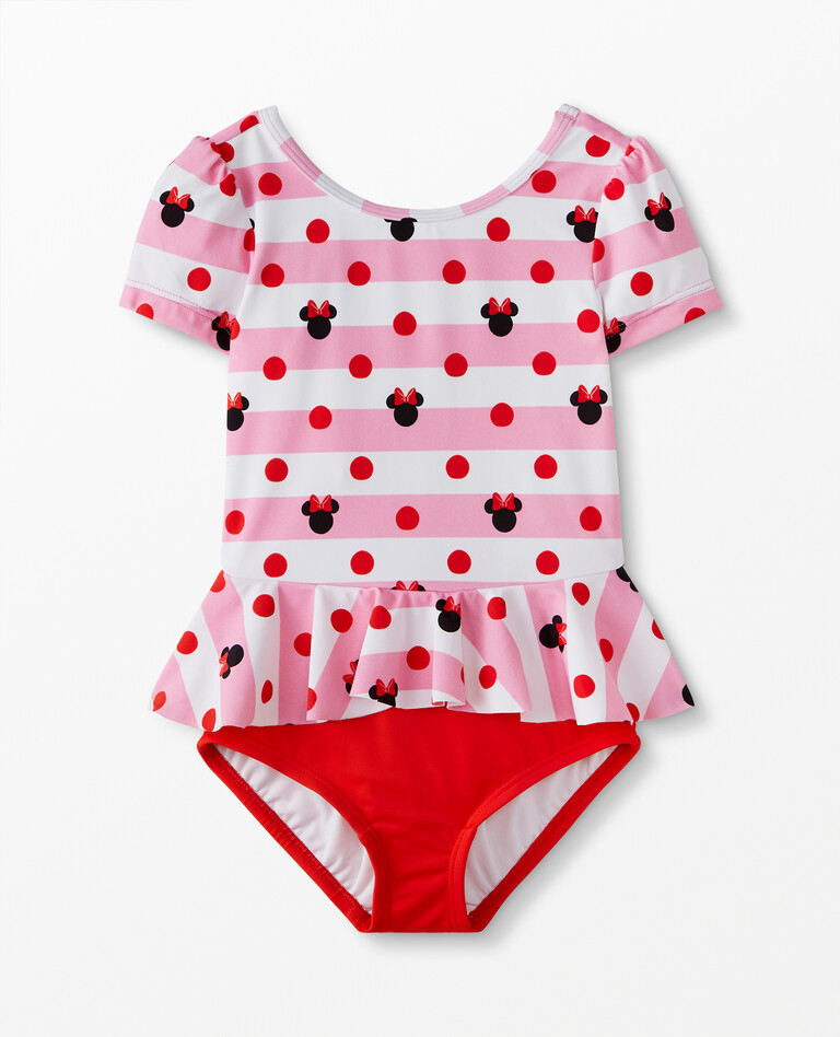 Disney Minnie Mouse Recycled Skirted One Piece Swimsuit in Minnie Mouse - main