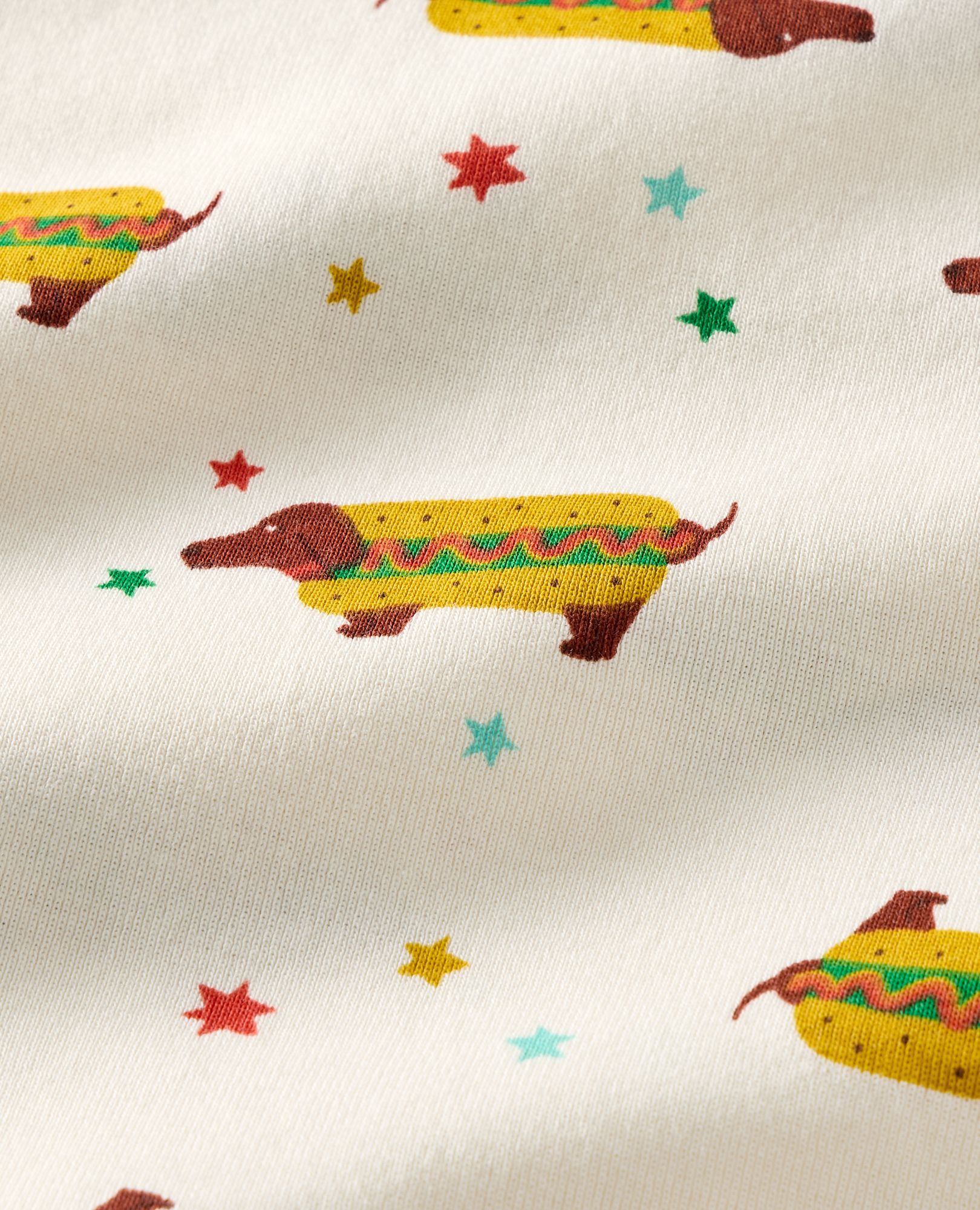 HannaJams™ Pajama Set in Hotdogs - main