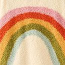 Marshmallow Graphic Sweater in Almond Oil - swatch