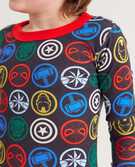 Marvel Icons Long John Pajama Set in Marvel Icons - main