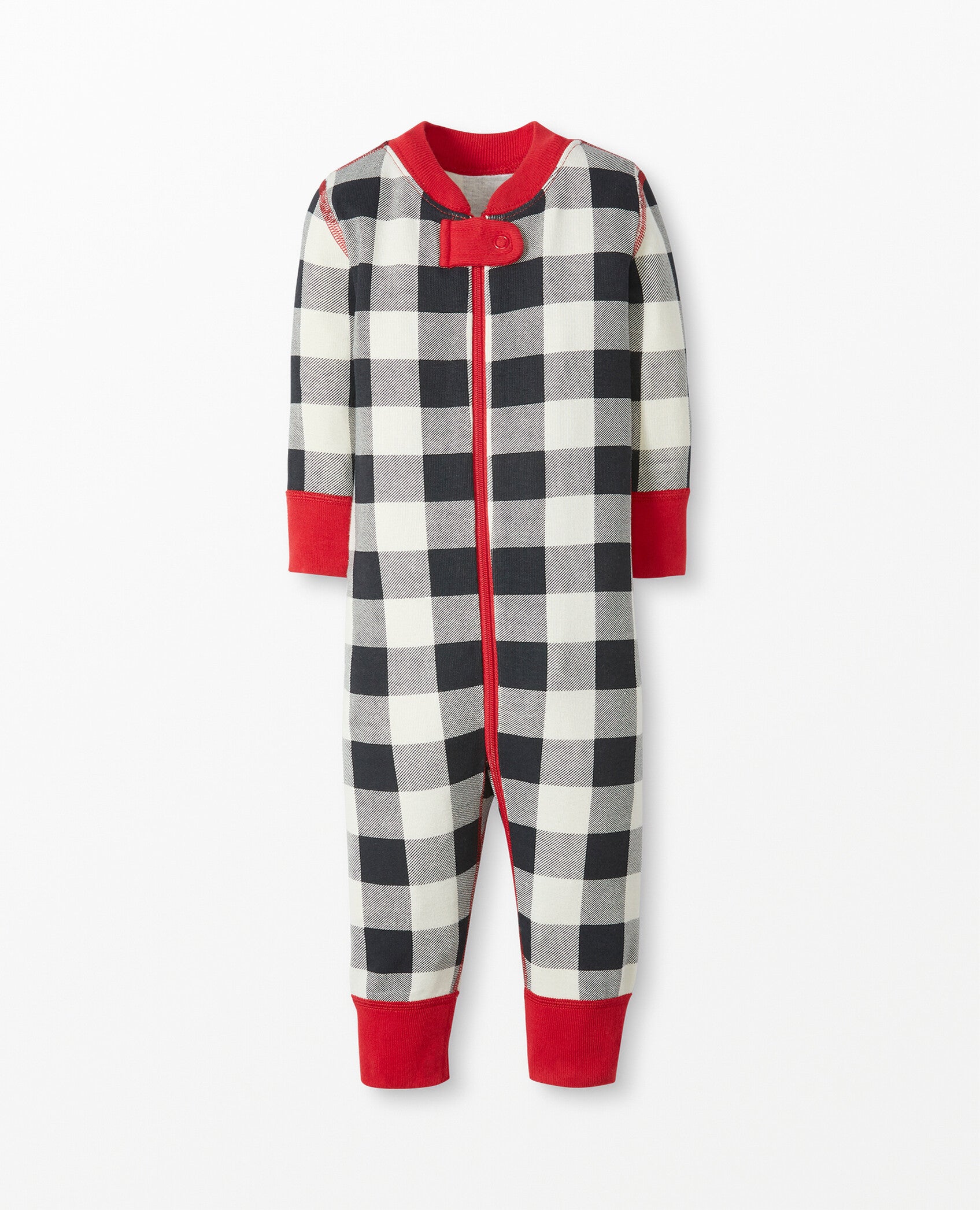 Holiday Print Baby Zip Sleeper Hanna Andersson