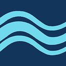 Graphic T-Shirt & Shorts Set in Washed Blue - swatch