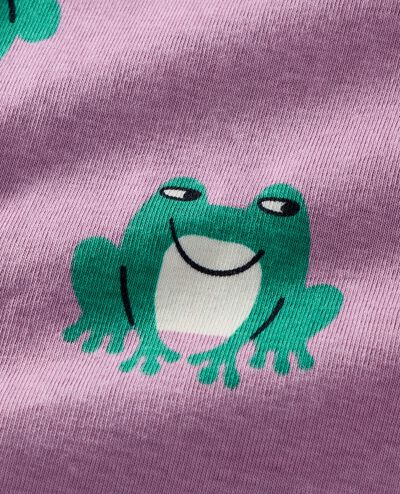 HannaJams™ Pajama Set in Happy Frogs on Purple - main