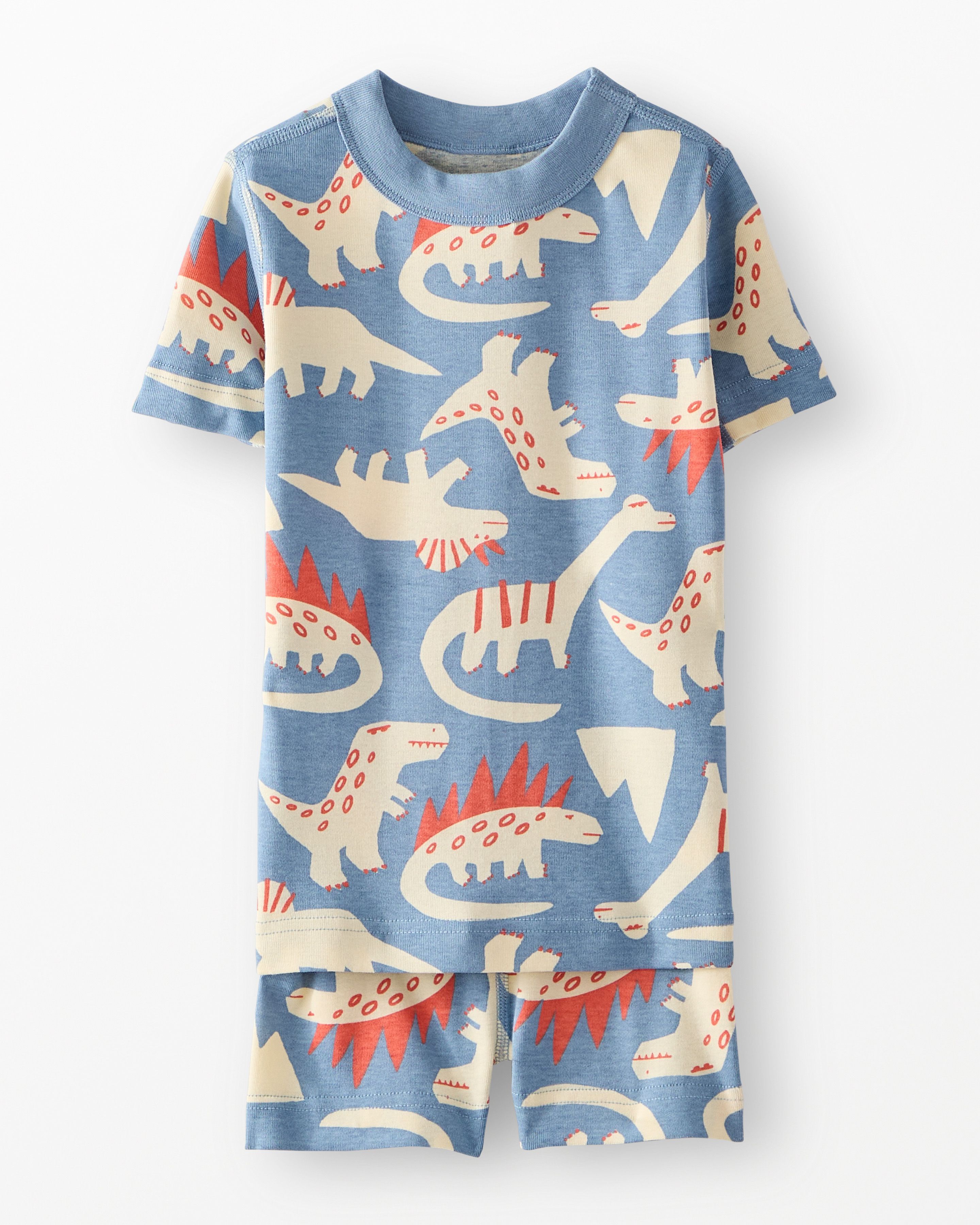 HannaJams™ Pajama Set in Dinosaurs on Blue - main