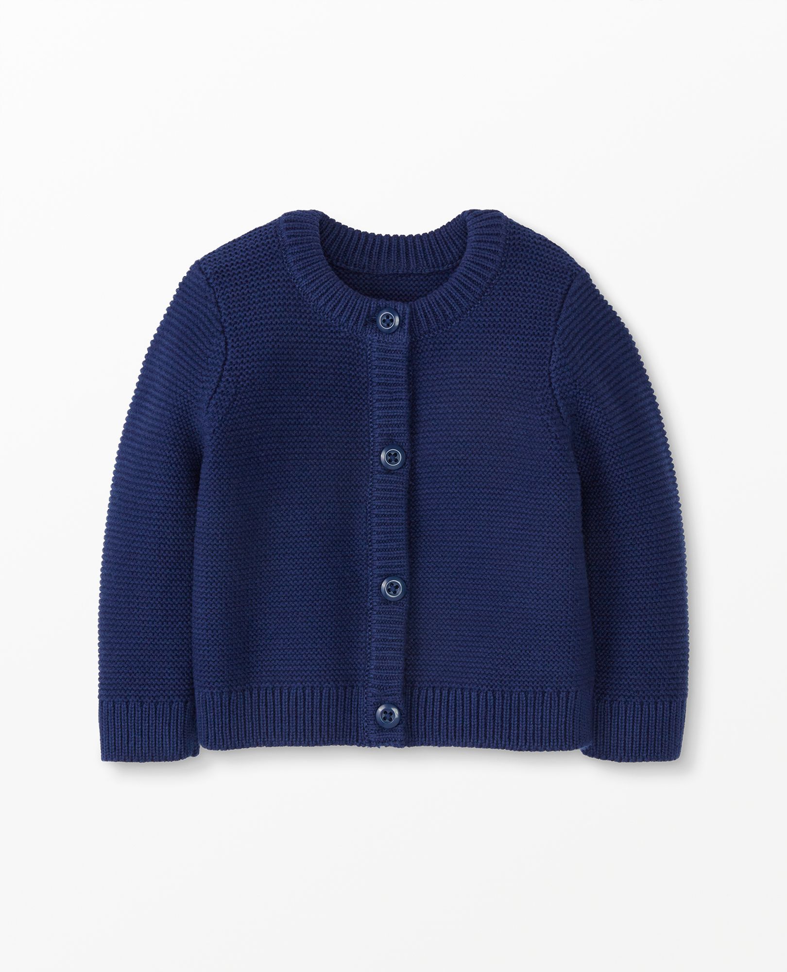 Navy blue baby cardigan sales