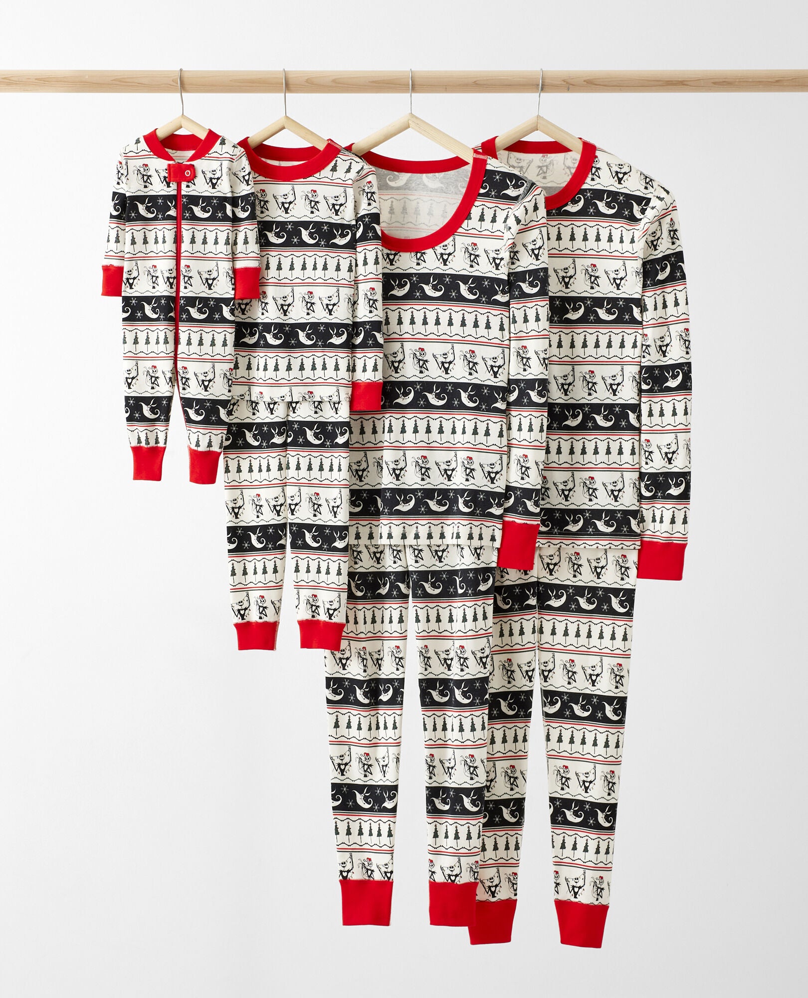 Family matching nightmare hotsell before christmas pajamas